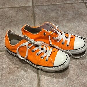 Orange Converse